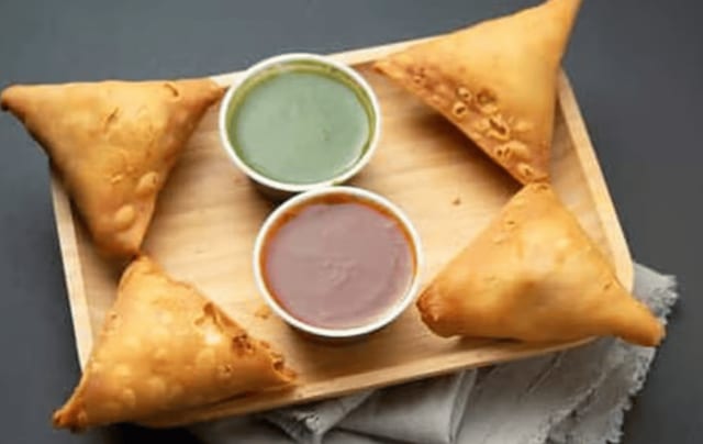 Lamb Samosa.